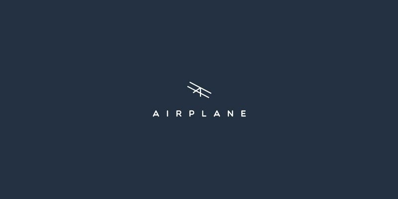 Airplane Logo Concept by Andrey Karpov