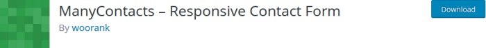 ManyContacts WordPress Plugin