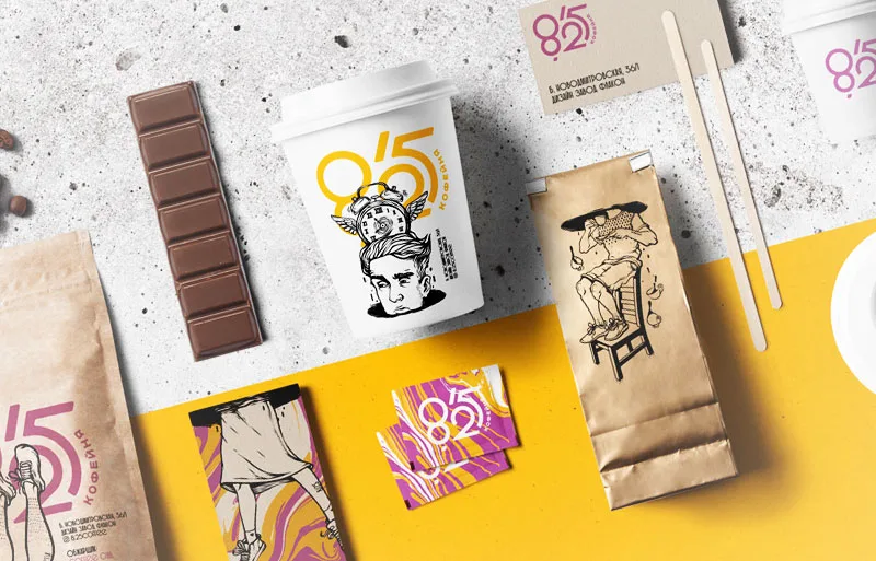 Creative Coffee Branding and Packaging Designs
