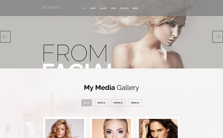 Beauty WordPress Theme