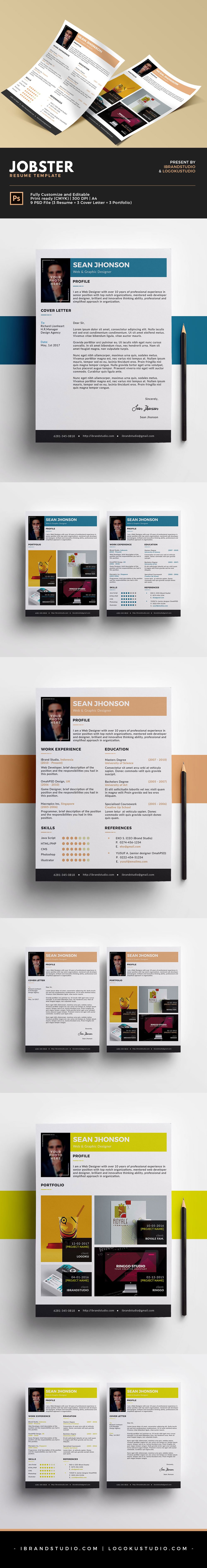 Free Jobster Resume Template