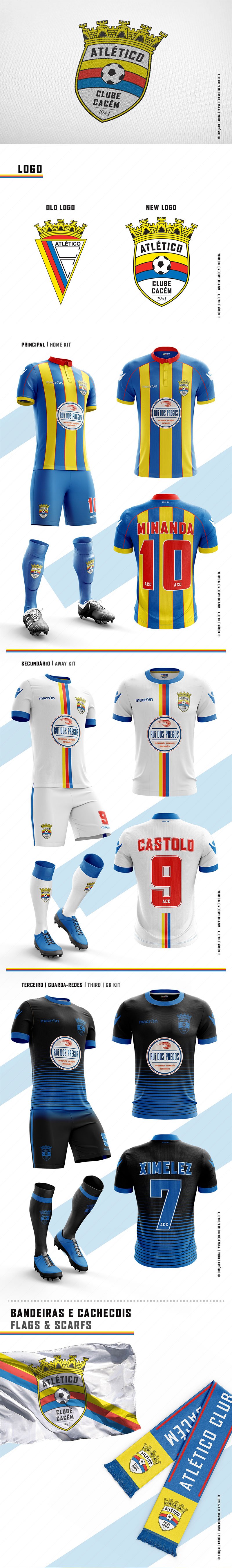 Atlético Clube do Cacém - Rebrand Concept by Gonçalo Carita