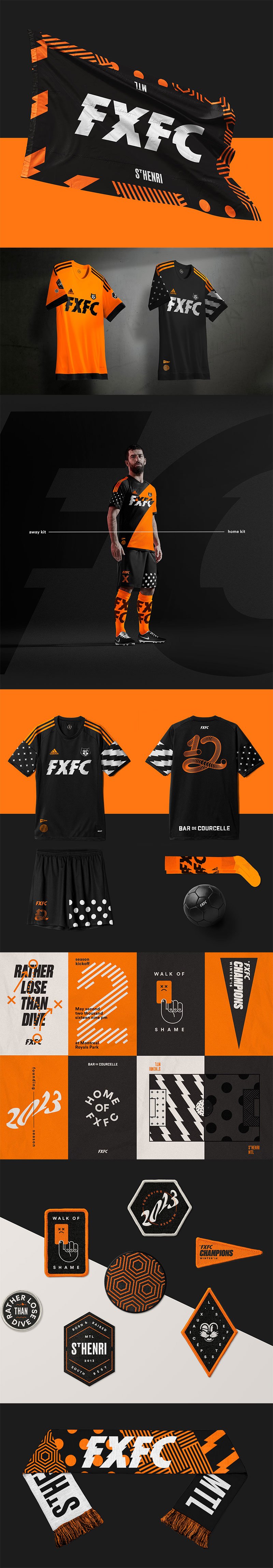 FXFC football club by Philippe Cossette