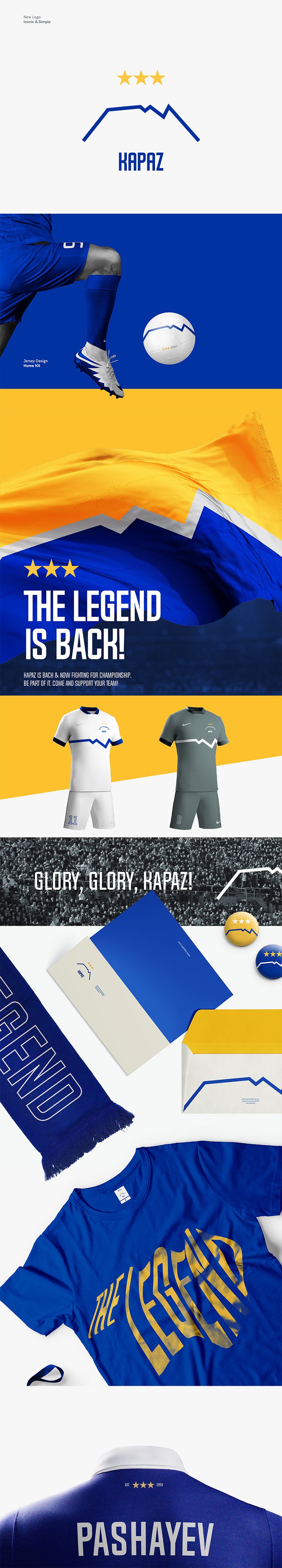 Kapaz Football Club Rebranding by Royal Pashayev