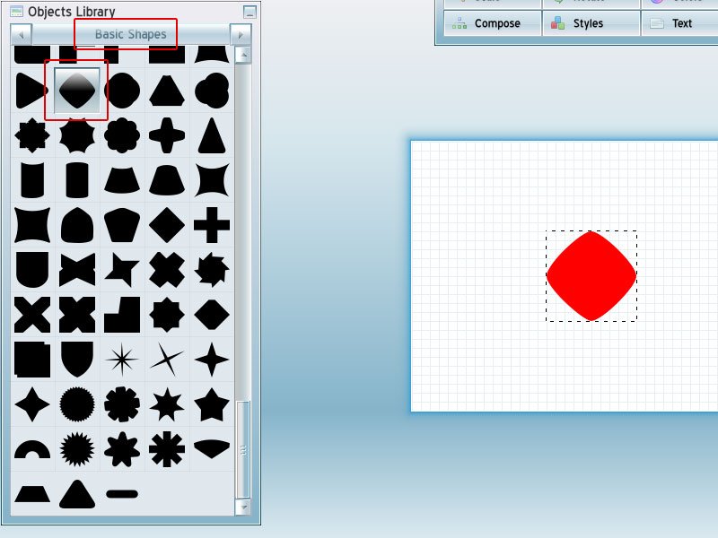 Step 2-Red Burger Logo Tutorial with AAA Logo