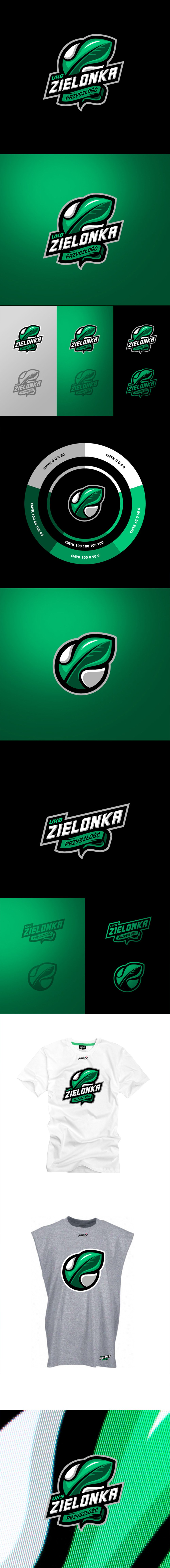 Basketball Team Logo: UKS Zielonka Przyszlosc by Lunatic