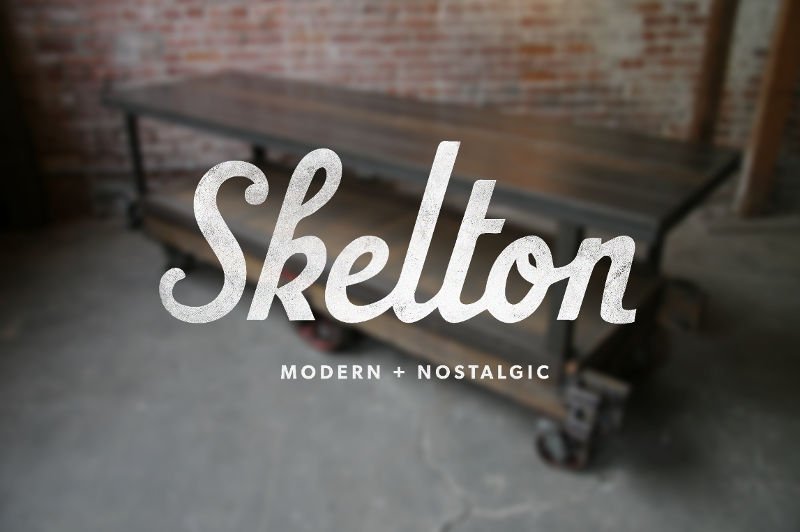 Furniture Logo - Skelton Logotype by Bill S Kenney