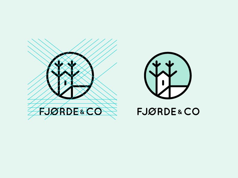 Furniture Logo - Scandinavian home furniture brand logo by Kira Chao