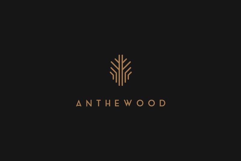 Furniture Logo - Anthewood Furniture by Sebastian Bednarek