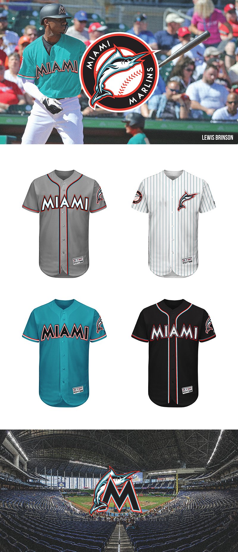 Miami Marlins Rebrand Concept by Alejandro Areces