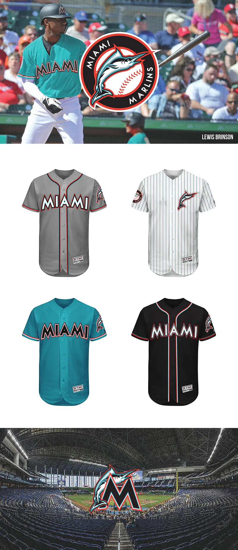Miami Marlins Rebrand Concept by Alejandro Areces Miami Marlins Rebrand Concept by Alejandro Areces