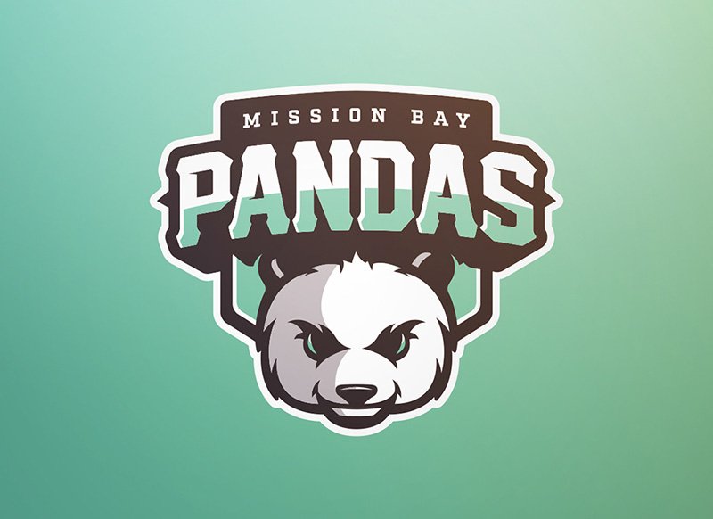 Mission Bay Pandas Baseball Club by Grant O'Dell