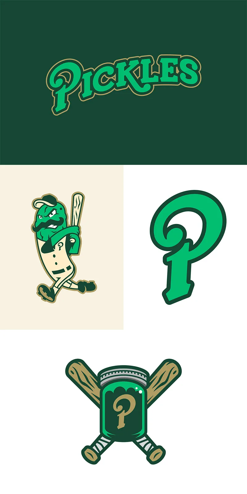 Portland Pickles Baseball by Hovercraft Studio Portland Pickles Baseball by Hovercraft Studio