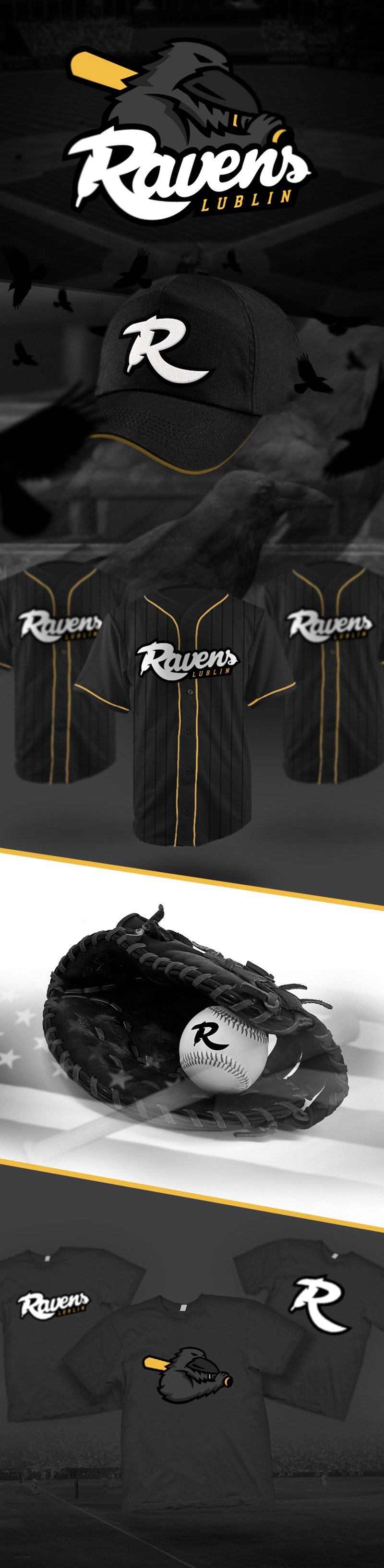 Ravens Lublin - baseball team by Karol Sidorowski