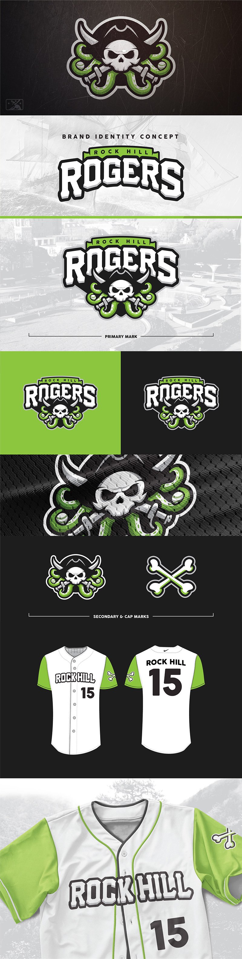 Rock Hill Rogers Identity Concept by Grant O'Dell