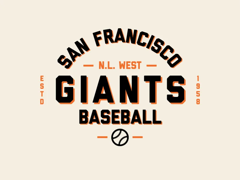 San Francisco Giants Baseball by Robbie Thiessen San Francisco Giants Baseball by Robbie Thiessen