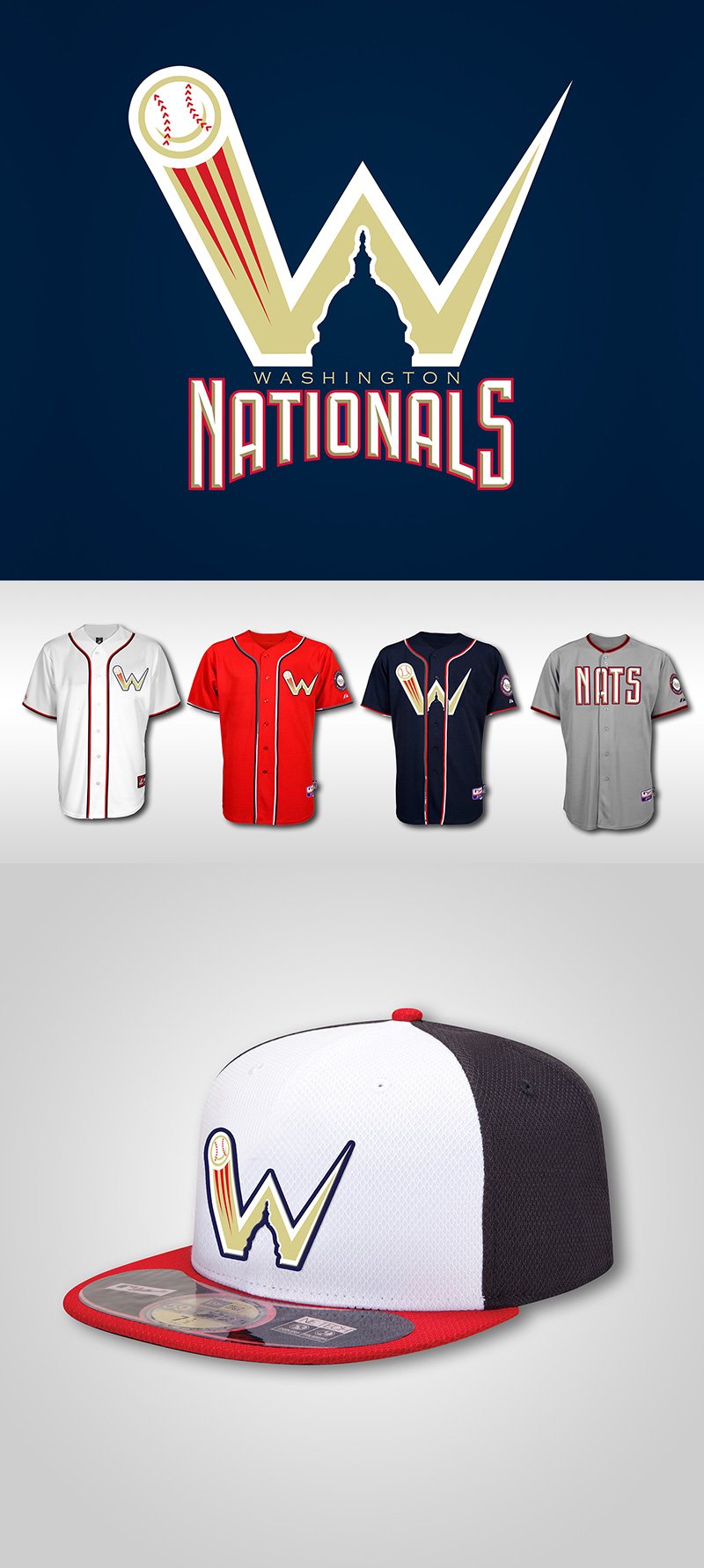 Washington Nationals by Brandon Hubschman