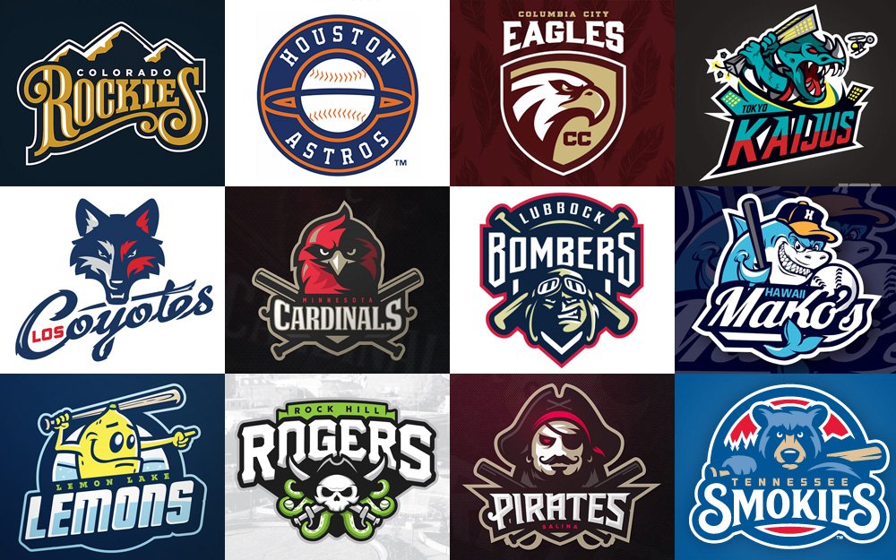 Baseball Logo Designs