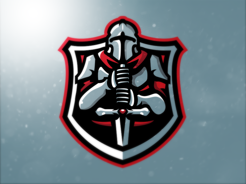 Knight Mascot Logo (FS) by Matthew Doyle