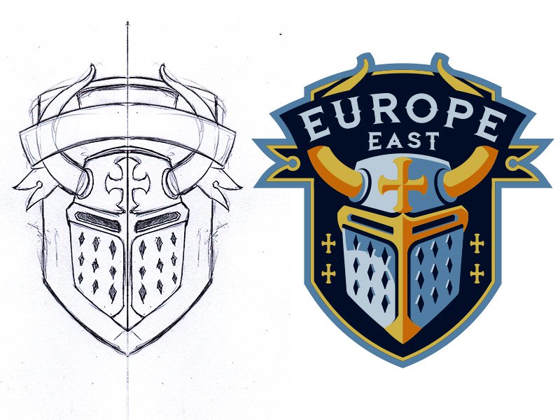 Teuton Badge Design by Benjamin Lipsø