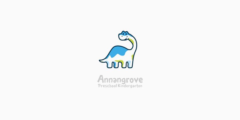 Brontosaurus Logo by gaga vastard - Dinosaur Logo