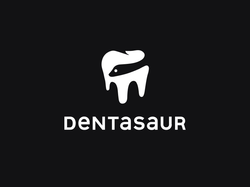 Dentasaur by younique - Dinosaur Logo