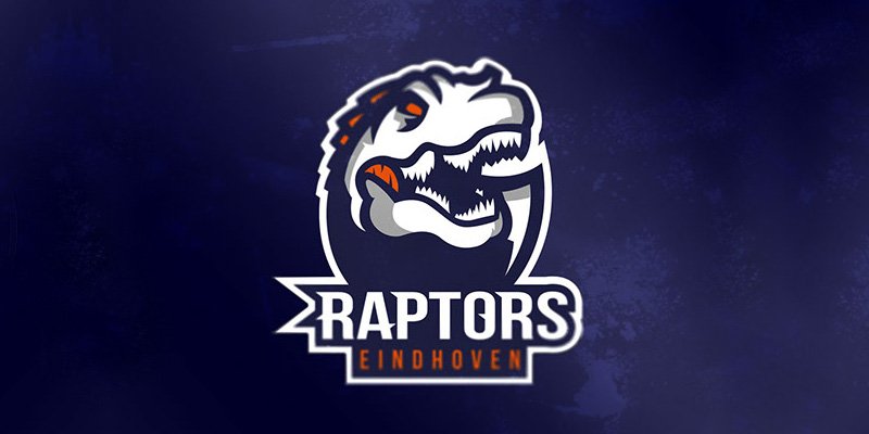 Eindhoven Raptors by Jan-Onno N - Dinosaur Logo