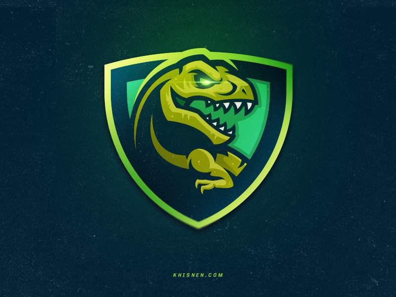 T-Rex by Khisnen Pauvaday - Dinosaur Logo