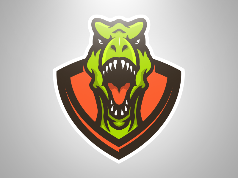 T-Rex by Matthew Doyle - Dinosaur Logo