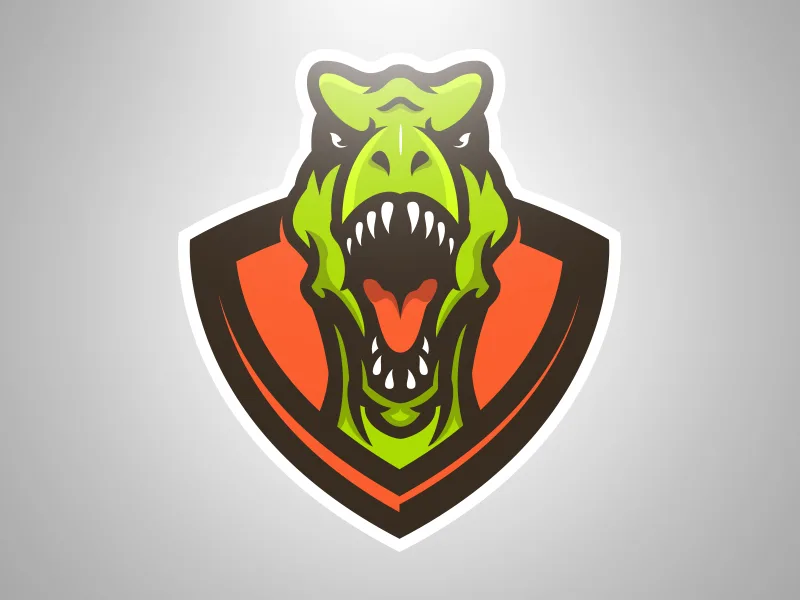 T-Rex by Matthew Doyle - Dinosaur Logo