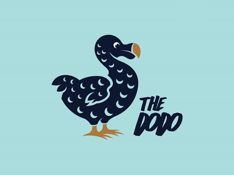 The Dodo by MisterShot - Dinosaur Logo