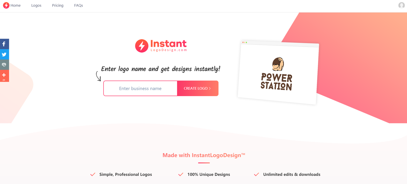 Instant Logo Design - Best Web Tools for Designers and Developers