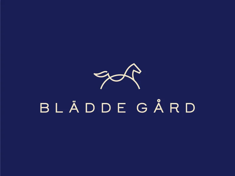 Bladde Gard / logo design by Deividas Bielskis Bladde Gard Monoline Logo