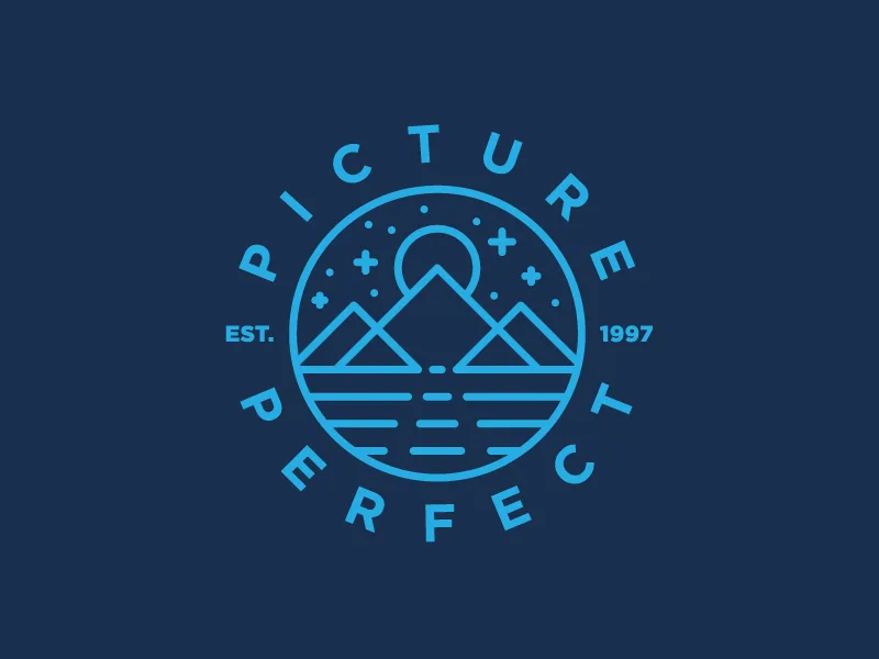 Picture Perfect by Sean Heisler Picture Perfect Monoline Logo