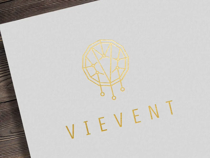 Vievent by Type08 (Alen Pavlovic) Vievent Monoline Logo
