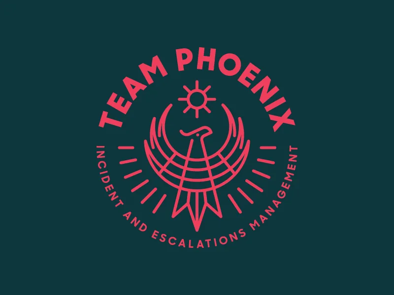 Zendesk Team Phoenix by Sean Heisler Zendesk Team Phoenix Monoline Logo