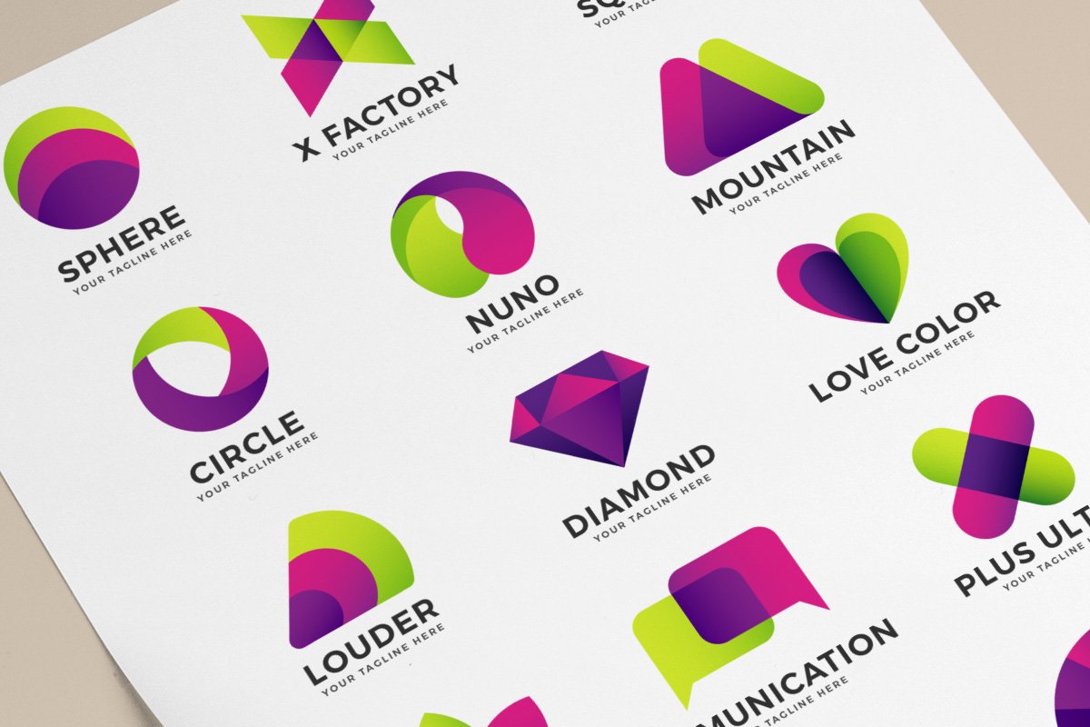 Free Colorful Logo Templates