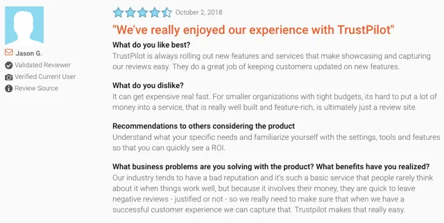 trustpilot reviews