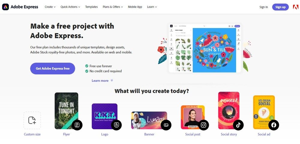 Adobe Express Free Online Photo Design Tool