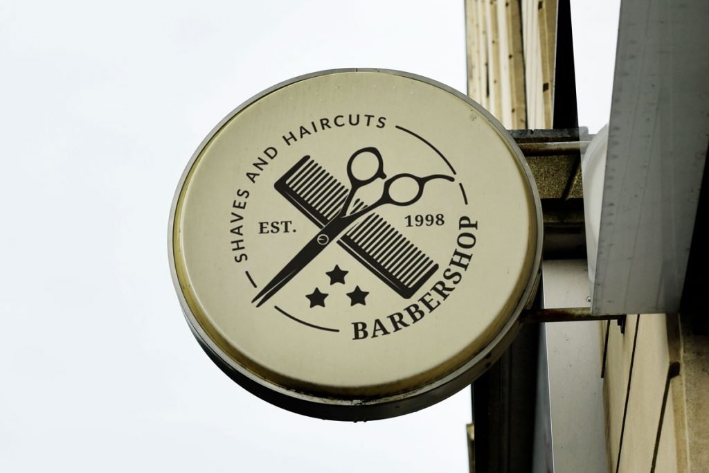 Free Barber Shop Logo Badges