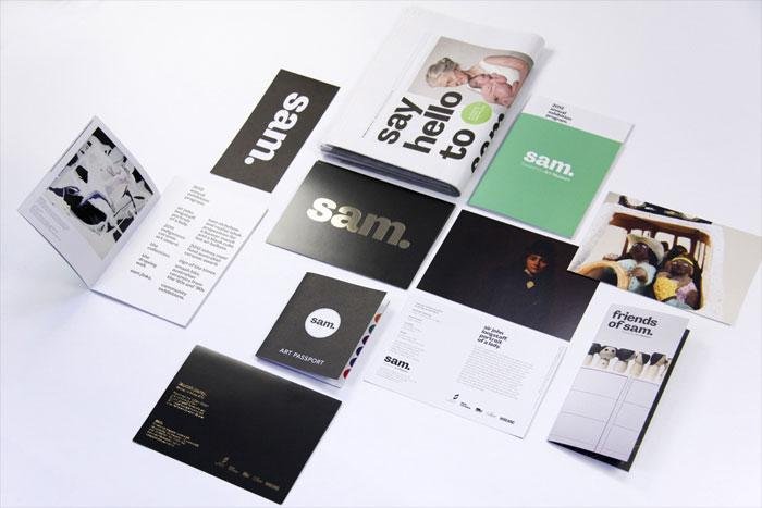 Shepparton Art Museum identity package