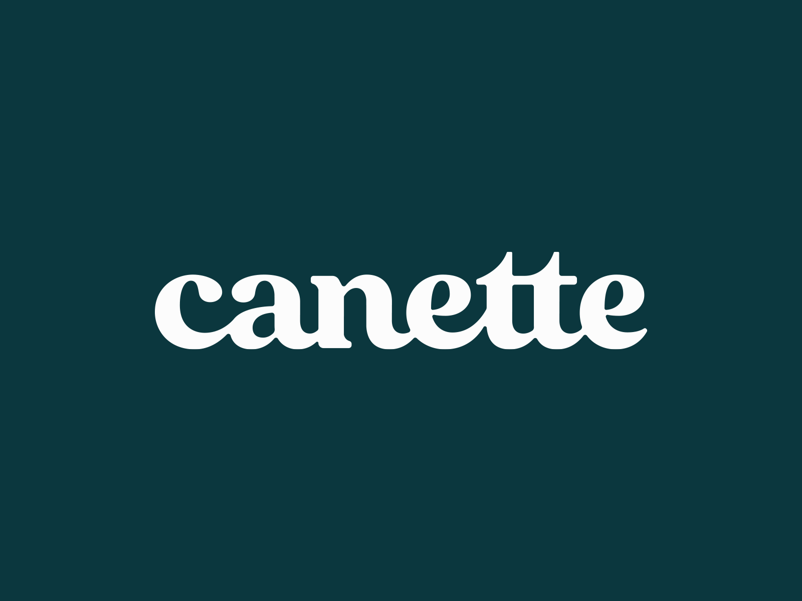 The Font - Canette Logo