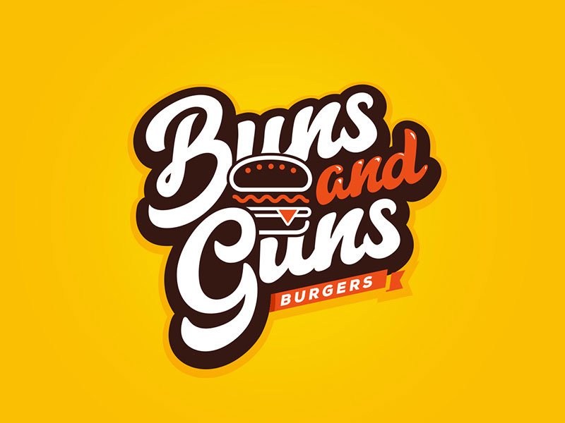 Buns Guns Logo