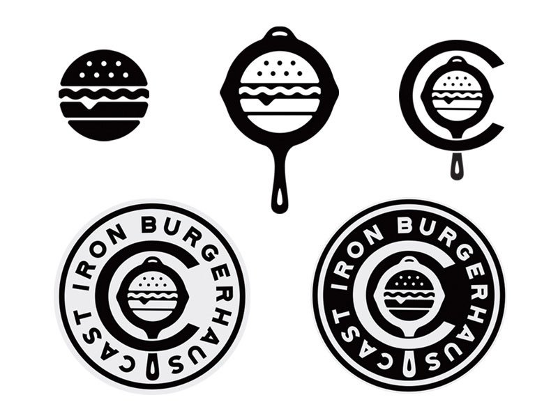 Cast Iron Burgerhaus Logo