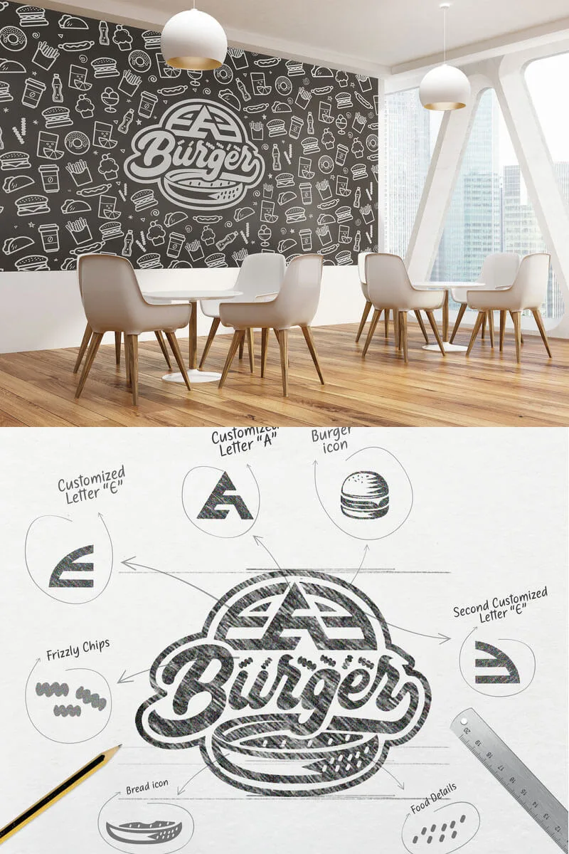 EAE Burger Logo