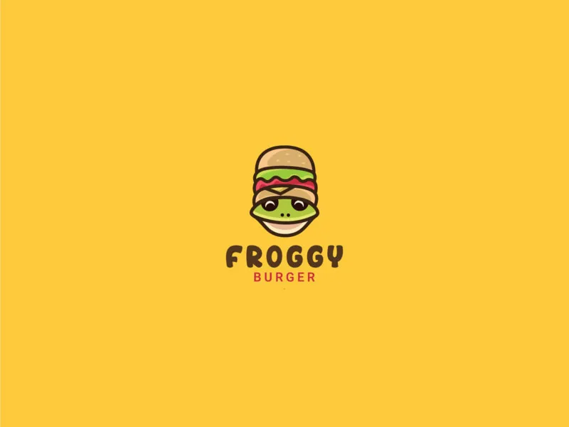 Froggy Burger logo