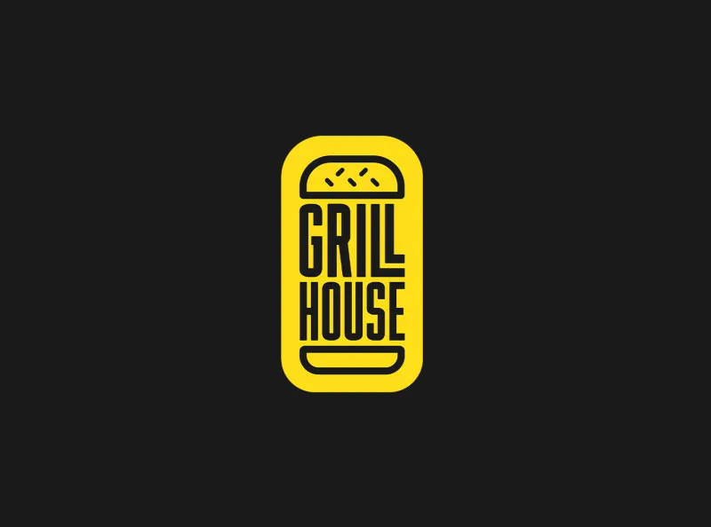 Grill House Burger Logo