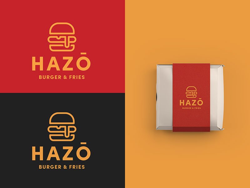 Hazo Burger & Fries Logo