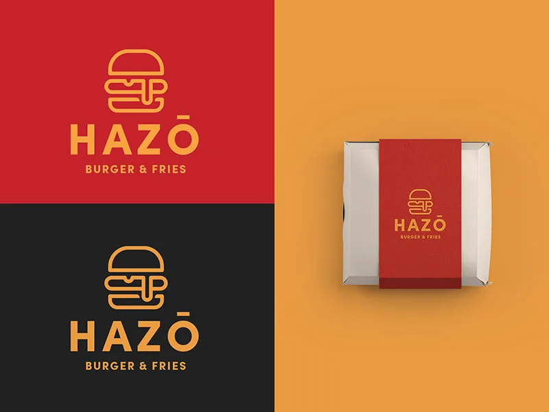 Hazo Burger & Fries Logo