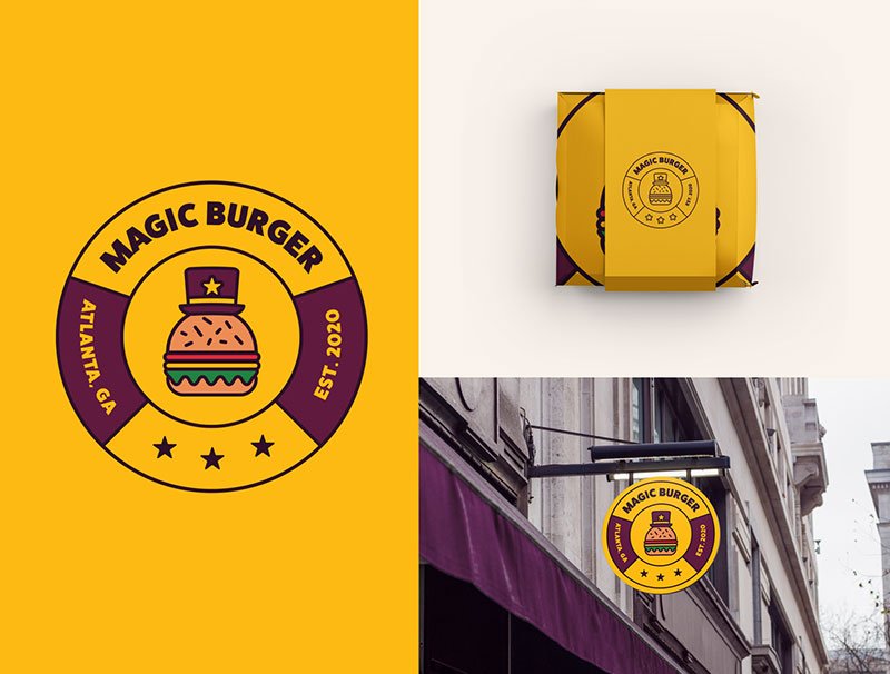 Magic Burger Logo